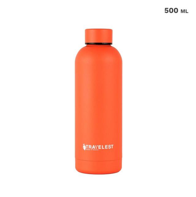 Stainless Steel Narrow Mouth Water Bottle Keeps water cold 24hrs / Hot 12hrs Orange