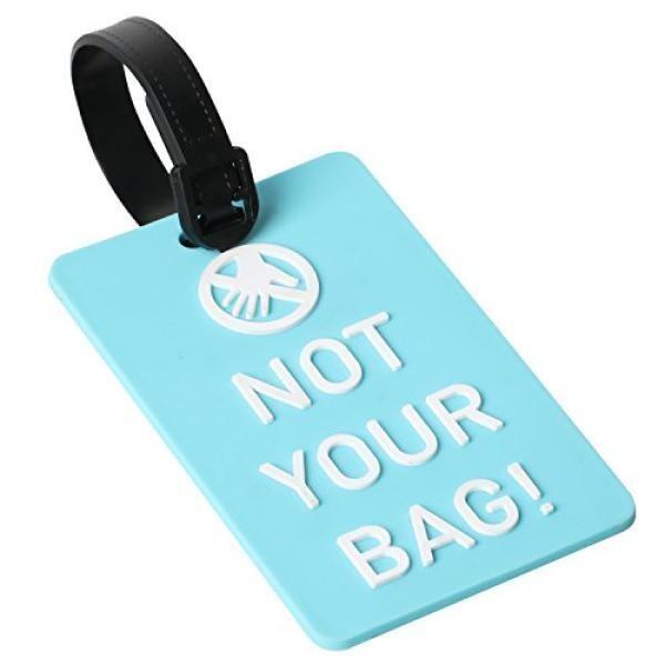 Luggage Tag - Not your bag V2 Blue